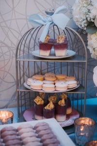 Dreamy sweets table from Monde Du Chocolat - Whimsical wedding at Toronto Board of Trade