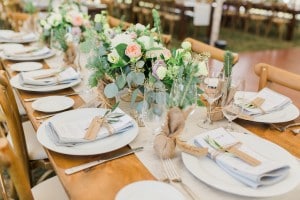 Rustic Outdoors Tented Wedding