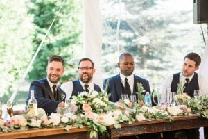 Rustic Outdoors Tented Wedding