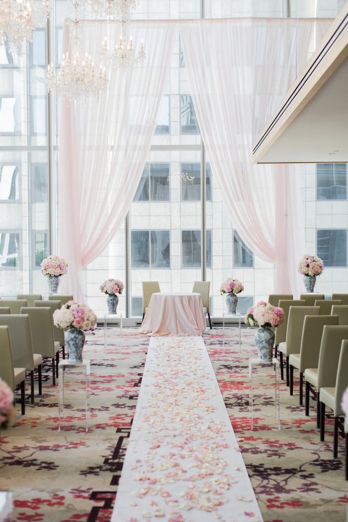 Elegant Shangri-La Hotel Toronto Wedding