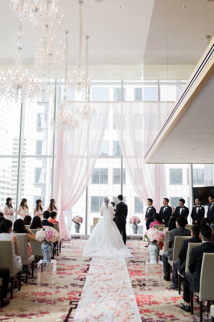 Elegant Shangri-La Hotel Toronto Wedding