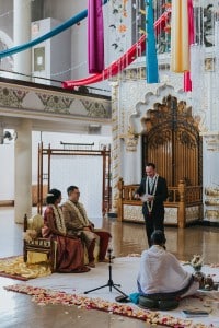 Modern Chinese Indian Wedding at the National School of Ballet