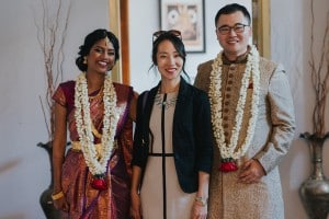 Modern Chinese Indian Wedding at the National School of Ballet