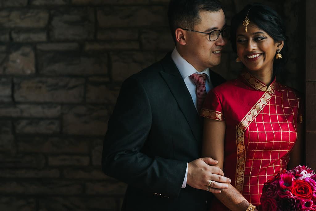 Modern Chinese-Indian wedding at the National School of Ballet