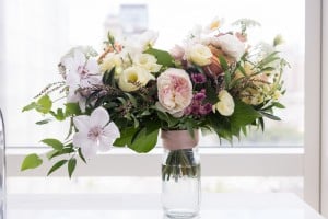 Bride's bouquet - Romantic Rustic Wedding at the Steam Whistle Brewery