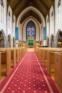 Wedding ceremony at Islington United Church