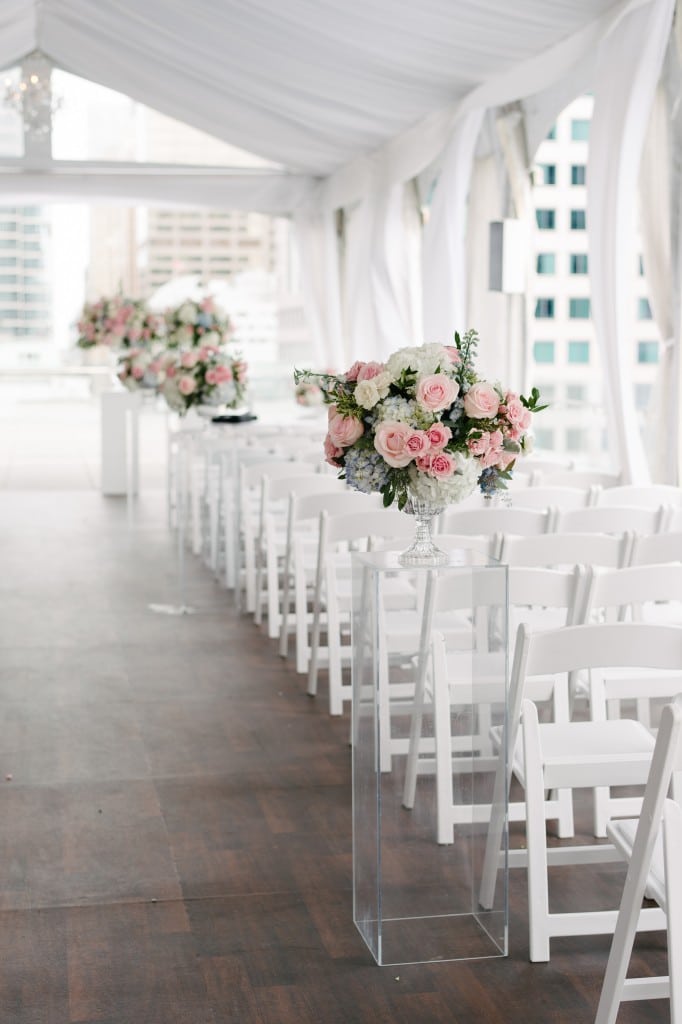 Blush and Blue Wedding at Malaparte