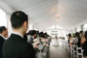 Blush and Blue Wedding at Malaparte