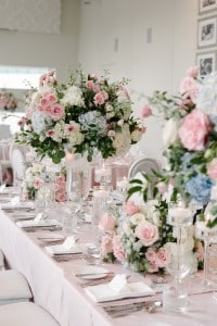 Blush and Blue Wedding at Malaparte