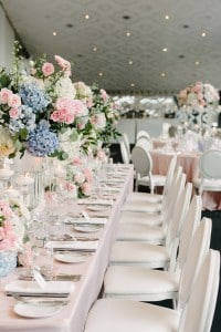 Blush and Blue Wedding at Malaparte