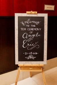 Tea Ceremony - Romantic Pink and Gold Wedding at Omni King Edward Hotel