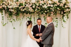 Romantic Pink and Gold Wedding at Omni King Edward Hotel