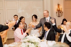 Romantic Pink and Gold Wedding at Omni King Edward Hotel