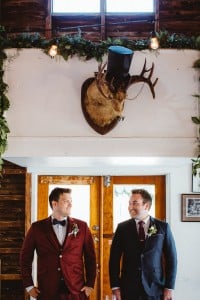 Rustic gay wedding at Toronto's Ward's Island. Rebecca Chan Weddings and Events rebeccachan.ca