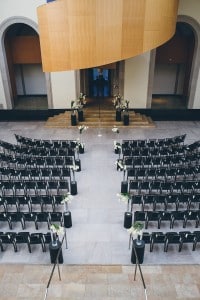 Modern AGO Art Gallery of Ontario wedding ceremony