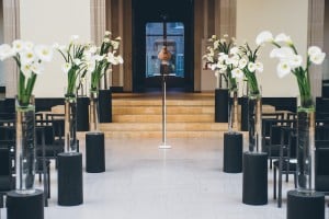 Modern AGO Art Gallery of Ontario wedding ceremony