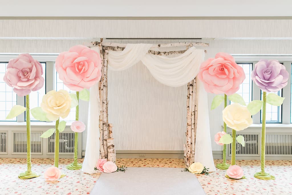 Whimsical Wedding Ceremony Inspiration at the Estates of Sunnybrook Open House