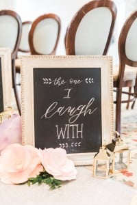 Estates of Sunnybrook open house - whimsical wedding ceremony inspiration with giant paper flowers and wedding quotes