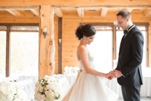 Elegant winter wedding at Holland Marsh Winery