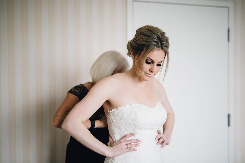 Gorgeous Whistle Bear Golf Club Wedding - bridal gown