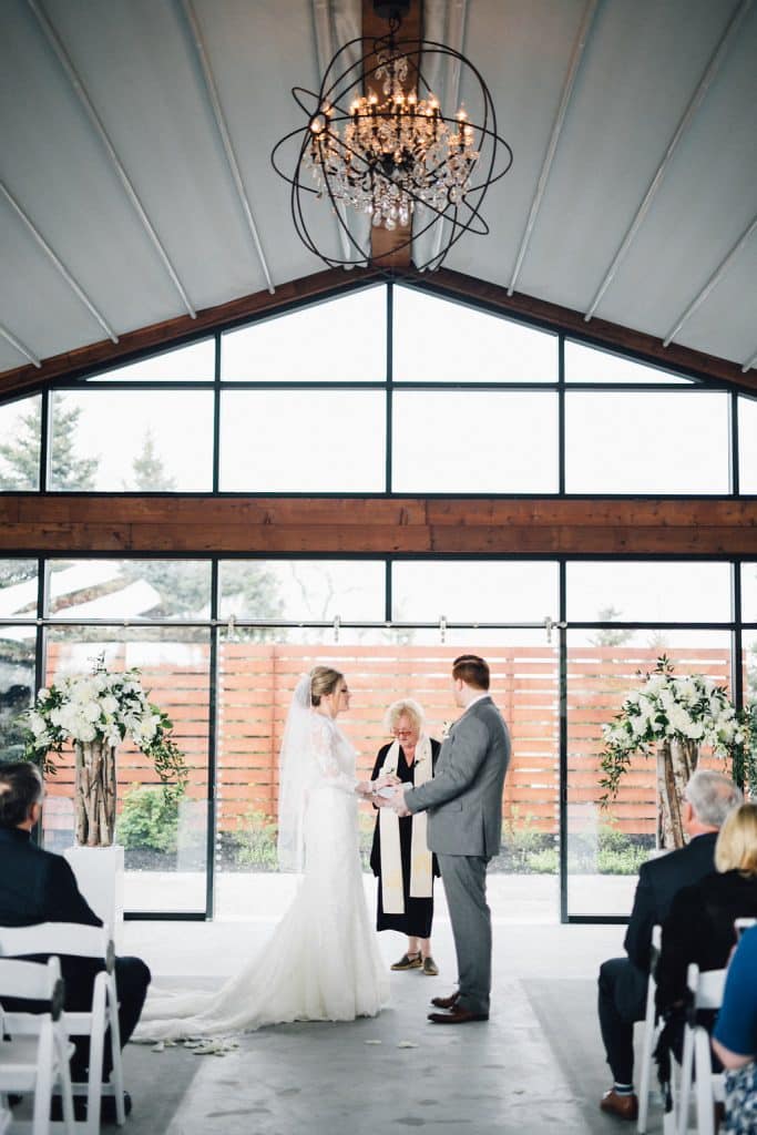 Gorgeous Whistle Bear Golf Club Wedding - vows