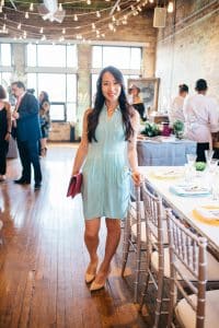 Rebecca Chan wedding planner at the Burroughes Building open house