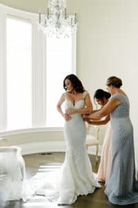 Luxurious Enchanted Garden Wedding - Bride's prep