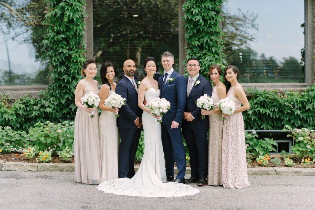 Chic White and Green Garden Wedding