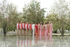 Pink and Coral Wedding at Aga Khan Museum