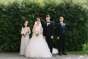 Beautiful outdoor wedding at Graydon Hall Manor