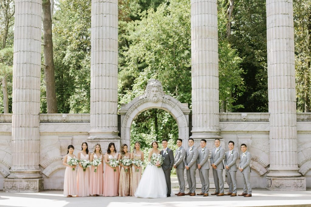 Modern White and Green Chinese Wedding at the Guild Inn Estate