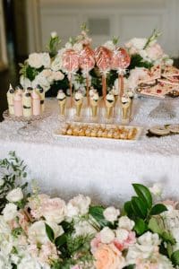 Luxurious sweets table - Beautiful outdoor wedding at Graydon Hall Manor