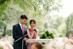 Beautiful outdoor wedding at Graydon Hall Manor