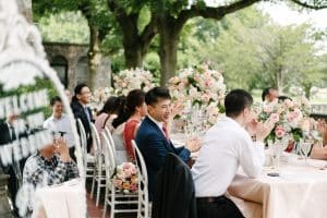 Beautiful outdoor wedding at Graydon Hall Manor