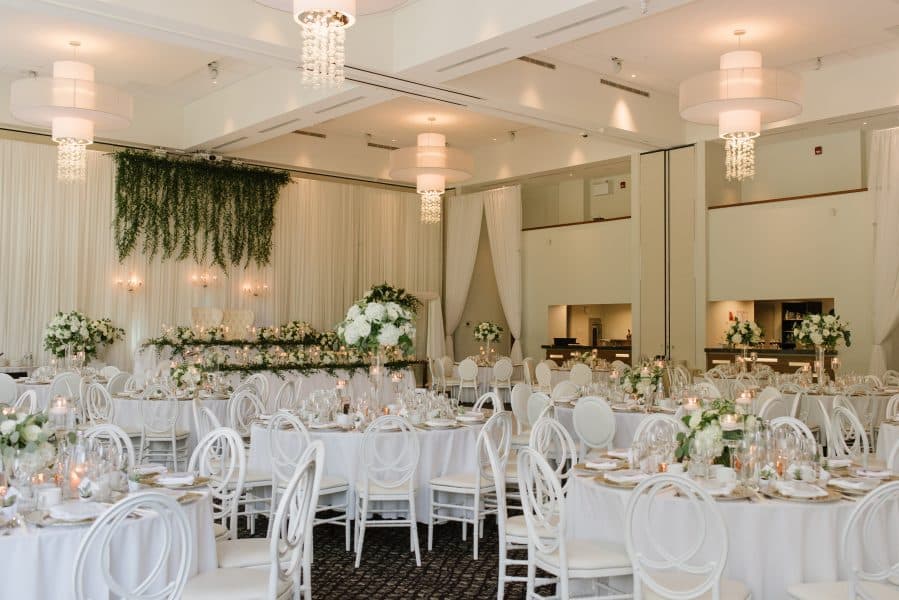 Modern White and Green Wedding at the Guild Inn Estate