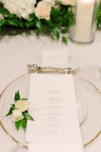 Chic White and Green Garden Wedding