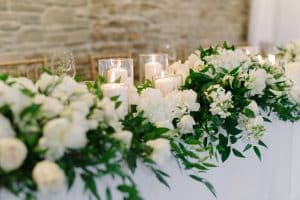 Chic White and Green Garden Wedding