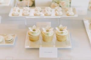 Luxury sweets table with Bobbette and Belle