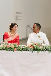 Pink and Coral Wedding at Aga Khan Museum