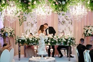 Luxurious Enchanted Garden Wedding at York Mills Gallery, with Rebecca Chan Weddings and Events rebeccachan.ca