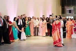 Pink and Coral Wedding at Aga Khan Museum