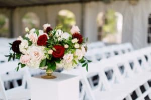 Merlot, Blush and Champagne Alexander McQueen Inspired Wedding