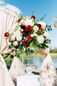 Merlot, Blush and Champagne Alexander McQueen Inspired Wedding