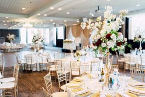 Merlot, Blush and Champagne Alexander McQueen Inspired Wedding