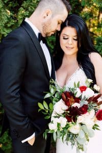 Merlot, Blush and Champagne Alexander McQueen Inspired Wedding