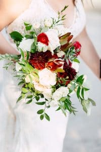 Merlot, Blush and Champagne Alexander McQueen Inspired Wedding