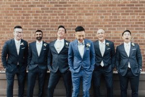 Modern and Graphic Wedding at Airship37