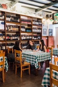 Dining at Saca-Rolhas Taberna, in The Azores Portugal