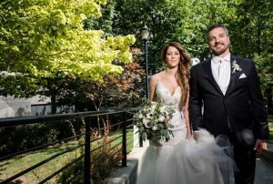 Chic, white and green wedding at Royal Conservatory Of Music