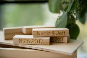 Chic, white and green wedding at Royal Conservatory Of Music